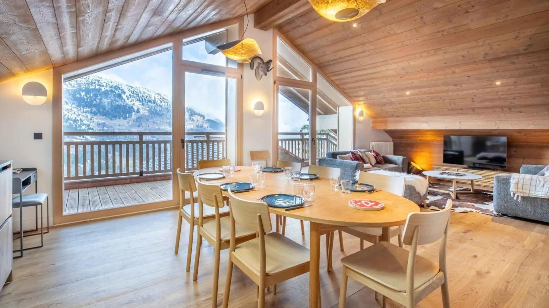 Etania 401 Beautiful Penthouse Apartment In Meribel Morel France